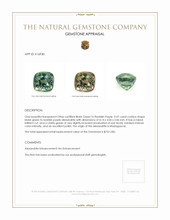 0.47 Ct. Alexandrite from Madagascar Appraisal