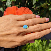 1.98 Ct. Black Opal from Australia Life Style