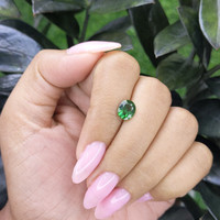 1.05 Ct. Chrome Tourmaline from Tanzania Life Style