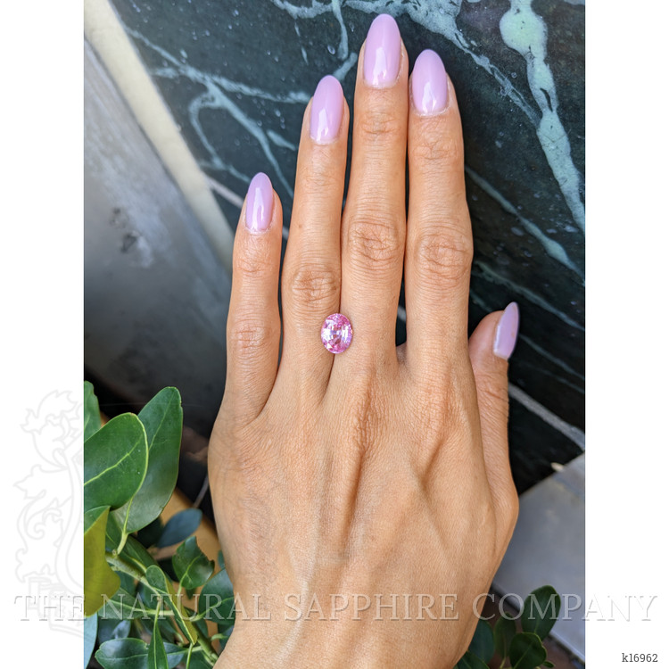 3.06 Ct. Pink Spinel from Tanzania
