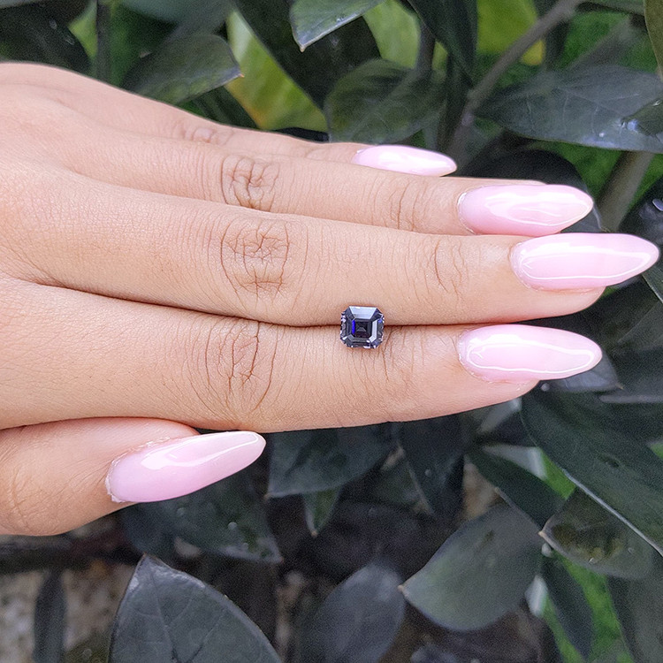1.28 Ct. Grey Spinel from Tanzania
