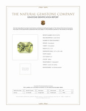 2.70 Ct. Chrysoberyl from Ceylon (Sri Lanka) Scan Report