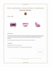 2.08 Ct. Spinel from Tanzania Appraisal