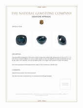 5.38 Ct. Spinel from Ceylon (Sri Lanka) Appraisal