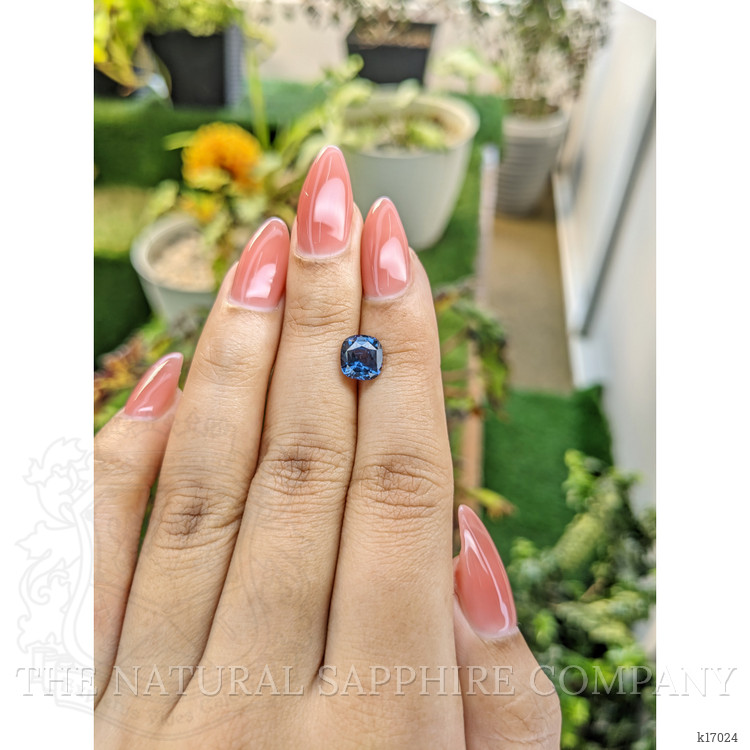 2.11 Ct. Cobalt Spinel from Ceylon (Sri Lanka)