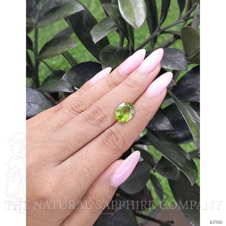 3.85 Ct. Peridot from Ceylon (Sri Lanka)