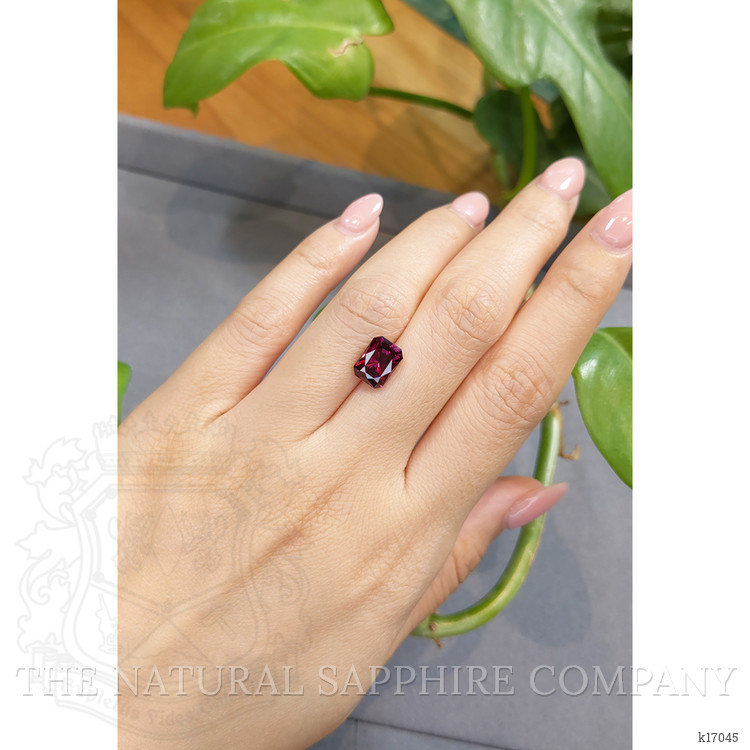 3.78 Ct. Rhodolite Garnet from Tanzania