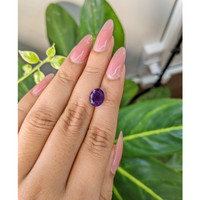 2.41 Ct. Amethyst from Brazil Life Style