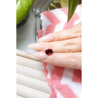 3.37 Ct. Purplish Red Garnet from Tanzania Life Style