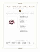 3.01 Ct. Purplish Pink Spinel from Burma (Myanmar) Scan Report
