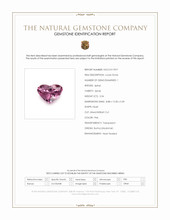 3.54 Ct. Pink Spinel from Burma (Myanmar) Scan Report