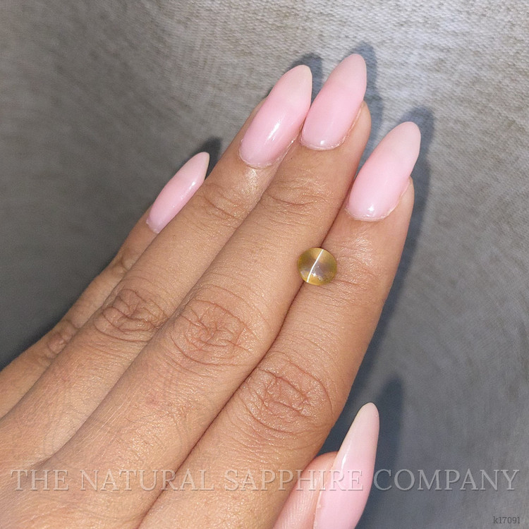 1.51 Ct. Cabochon Chrysoberyl from Ceylon (Sri Lanka)