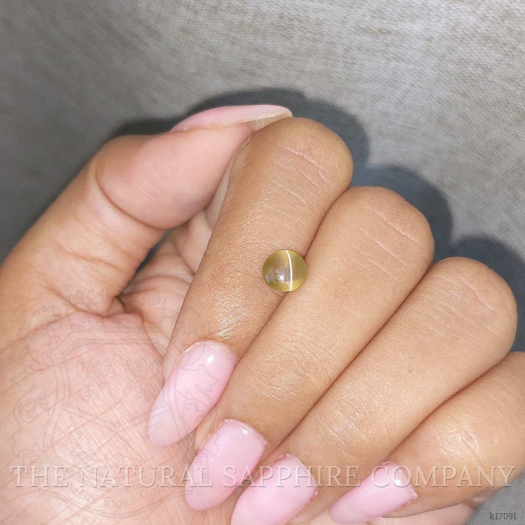 1.51 Ct. Cabochon Chrysoberyl from Ceylon (Sri Lanka)