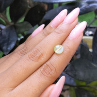 2.63 Ct. Cabochon Chrysoberyl from Ceylon (Sri Lanka) Life Style