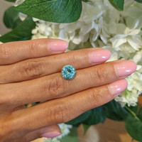 3.20 Ct. Paraiba Tourmaline from Mozambique Life Style