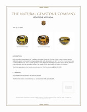 24.05 Ct. Alexandrite from Ceylon (Sri Lanka) Appraisal