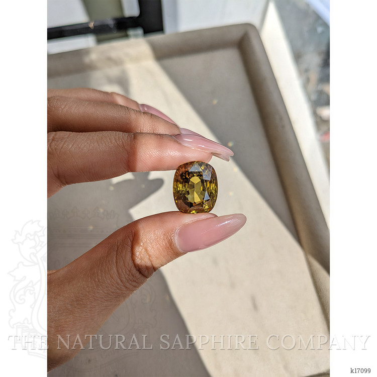 24.05 Ct. Alexandrite from Ceylon (Sri Lanka)