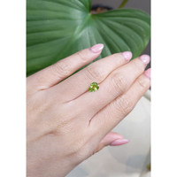 0.76 Ct. Peridot from Ceylon (Sri Lanka) Life Style