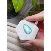 17.95 Ct. Cabochon Paraiba Tourmaline from Africa Life Style