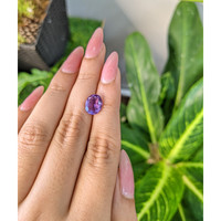 2.34 Ct. Amethyst from Brazil Life Style