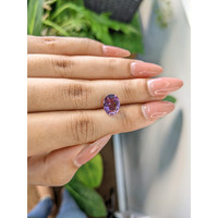 2.15 Ct. Amethyst from Brazil Life Style