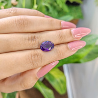 4.11 Ct. Amethyst from Brazil Life Style
