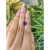 2.41 Ct. Amethyst from Brazil Life Style