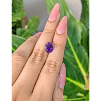 2.54 Ct. Amethyst from Brazil Life Style