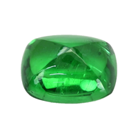 3.15 Ct. Cabochon Tsavorite Garnet from Tanzania Video