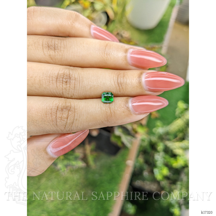 1.02 Ct. Tsavorite Garnet from Tanzania