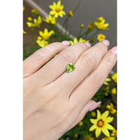1.32 Ct. Peridot from Burma (Myanmar) Life Style