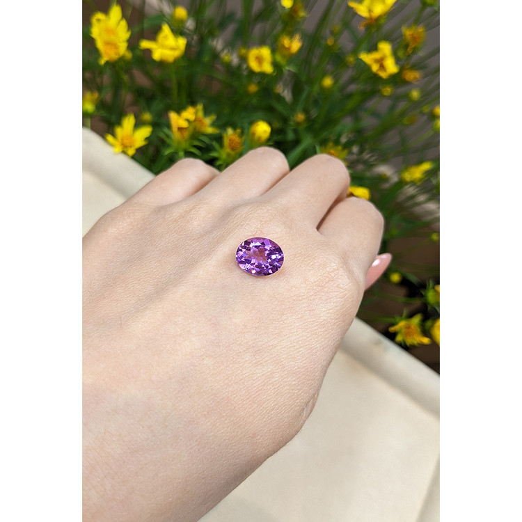 3.51 Ct. Amethyst from Brazil