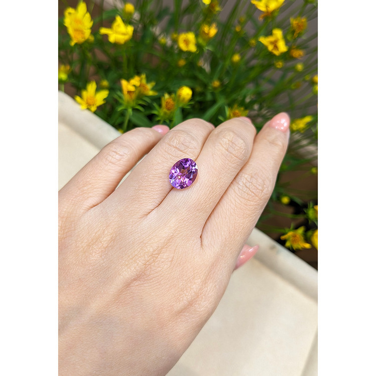 3.51 Ct. Amethyst from Brazil