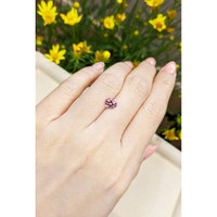 1.27 Ct. Malaya Garnet from Tanzania Life Style