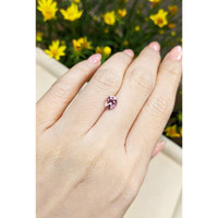 1.27 Ct. Malaya Garnet from Tanzania Life Style