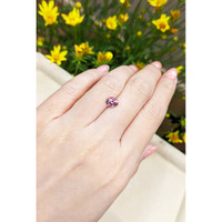 1.39 Ct. Malaya Garnet from Tanzania Life Style