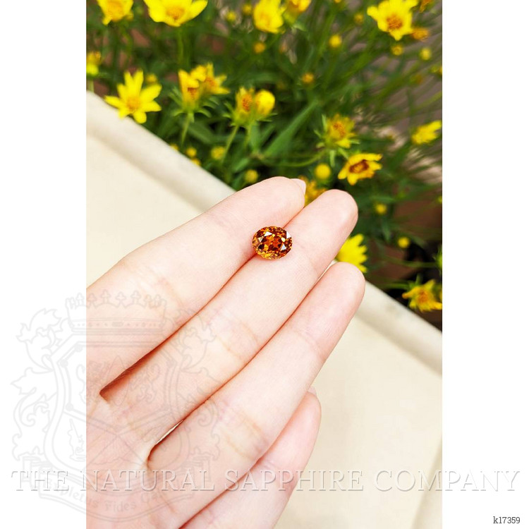 3.17 Ct. Zircon from Cambodia