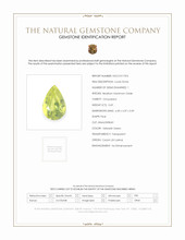 0.69 Ct. Chrysoberyl from Ceylon (Sri Lanka) Scan Report