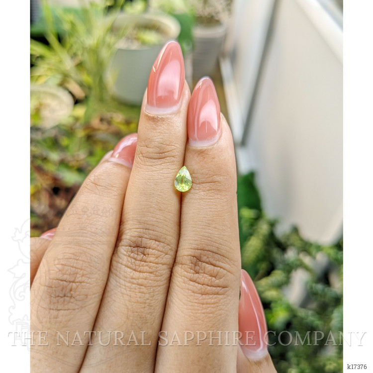 0.69 Ct. Chrysoberyl from Ceylon (Sri Lanka)