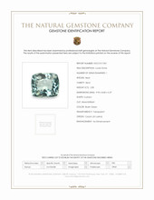 2.85 Ct. Beryl from Ceylon (Sri Lanka) Scan Report