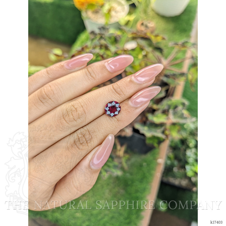 3.05 Ct. Garnet from Ceylon (Sri Lanka)