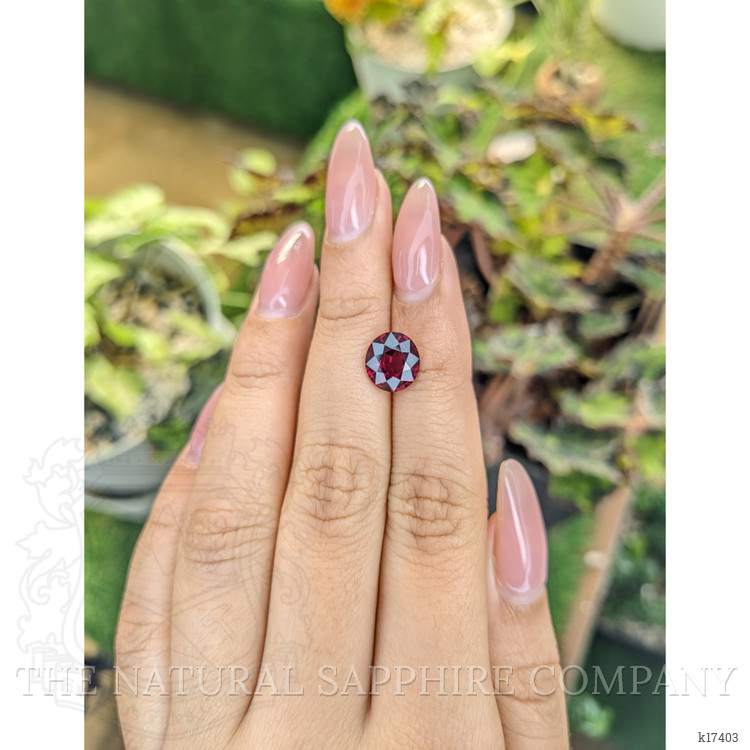 3.05 Ct. Garnet from Ceylon (Sri Lanka)