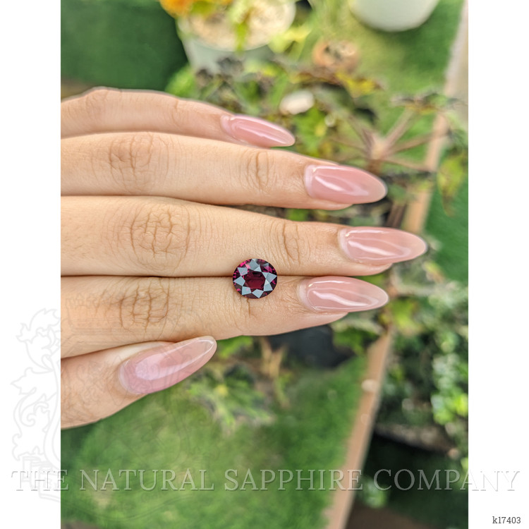 3.05 Ct. Garnet from Ceylon (Sri Lanka)