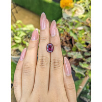5.03 Ct. Garnet from Madagascar Life Style
