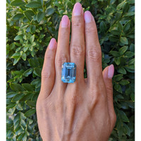 23.49 Ct. Aquamarine from Brazil Life Style