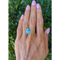 4.10 Ct. Paraiba Tourmaline from Mozambique Life Style