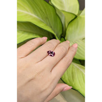 1.80 Ct. Purplish Pink Garnet from Ceylon (Sri Lanka) Life Style