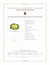 1.29 Ct. Alexandrite from Ceylon (Sri Lanka) Scan Report