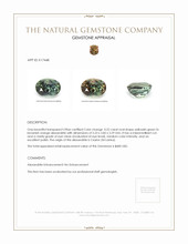 0.52 Ct. Alexandrite from Ceylon (Sri Lanka) Appraisal