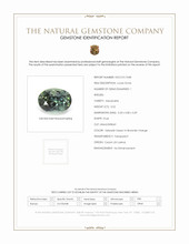 0.52 Ct. Alexandrite from Ceylon (Sri Lanka) Scan Report